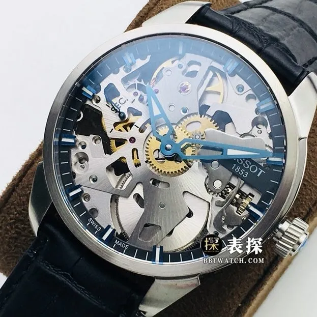 Tissot watch, LG Tianjiang hollow watch, front live photo