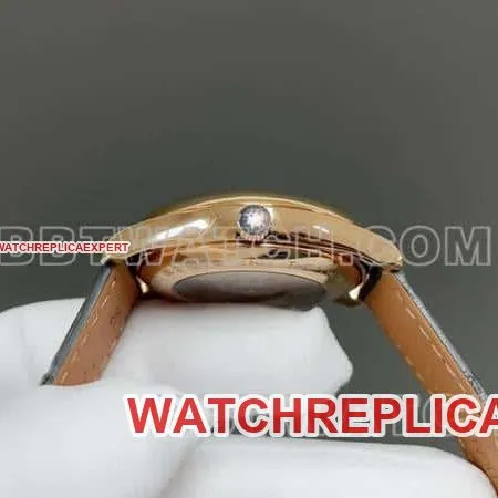 TW factory Longines watchmaking traditional top-tier 1:1high-quality replicasilver dialrose goldL2.844.8.71.2caseback live photo