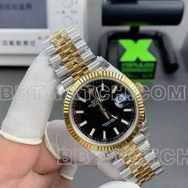 Watch Log VS FactoryRolexBlack Dial3235 Mechanical 41mm Wear Live Photos