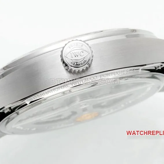 APSIWC watch Portugal super clone2024 new silver white dialIW501702front live photo