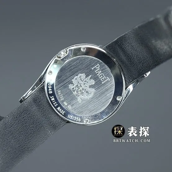 ZF Factory Piaget 69 jewels top watch ladies white dial satin model pictures and price back real shot pictures