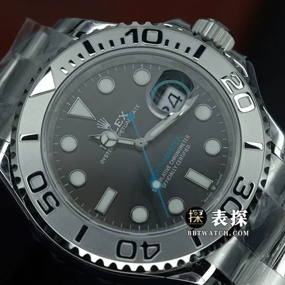 Rolex classic, VS Yacht-Master watch, front live photo