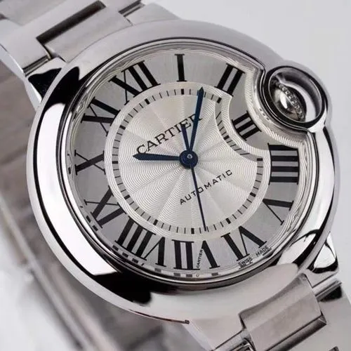 AF FactoryCartiertop-tier blue balloon ladies' watch33dial fully automatic movement watch front view