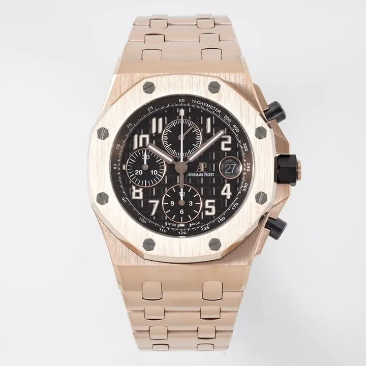 Audemars Piguettop-tier1:1replica watch, APF offshore watch, front view