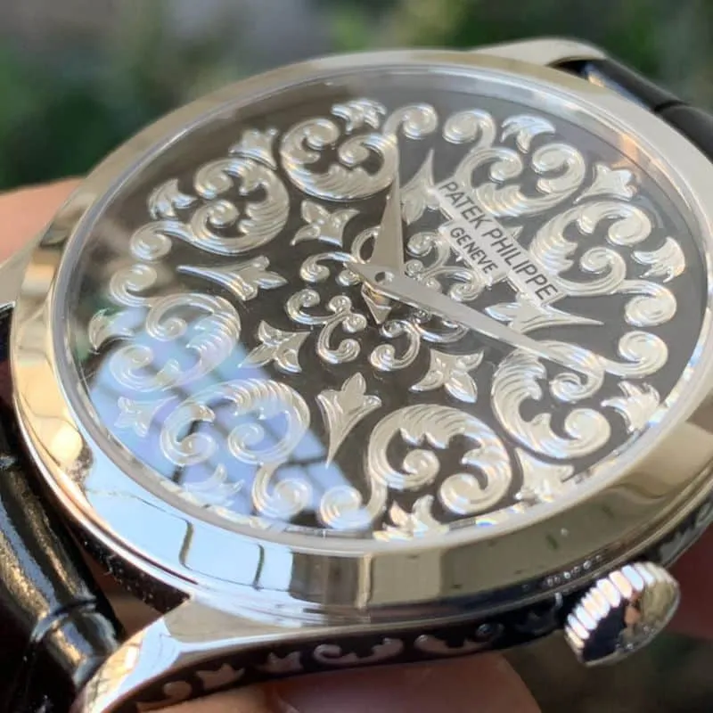 Patek Philippe high-quality watch 5088 series carved men's mechanical watch movement picture