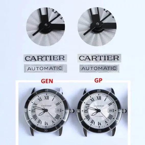 CartierRonde de Cartier series WSRN0002replica real and fake comparison evaluation detail shots