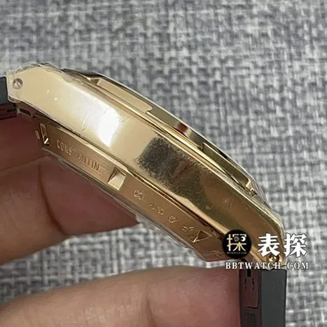 8F factory Vacheron Constantin vertical and horizontal top imitation watches men's silver white disk strap models pictures and price front real picture