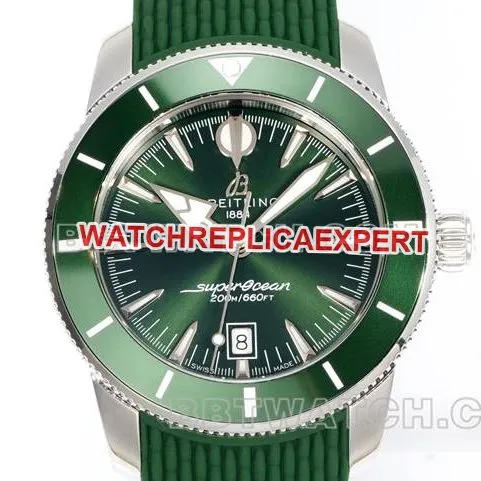 BLS factory 1:1replica watch super ocean culture Breitlingblue dial steel braceletfront live photo