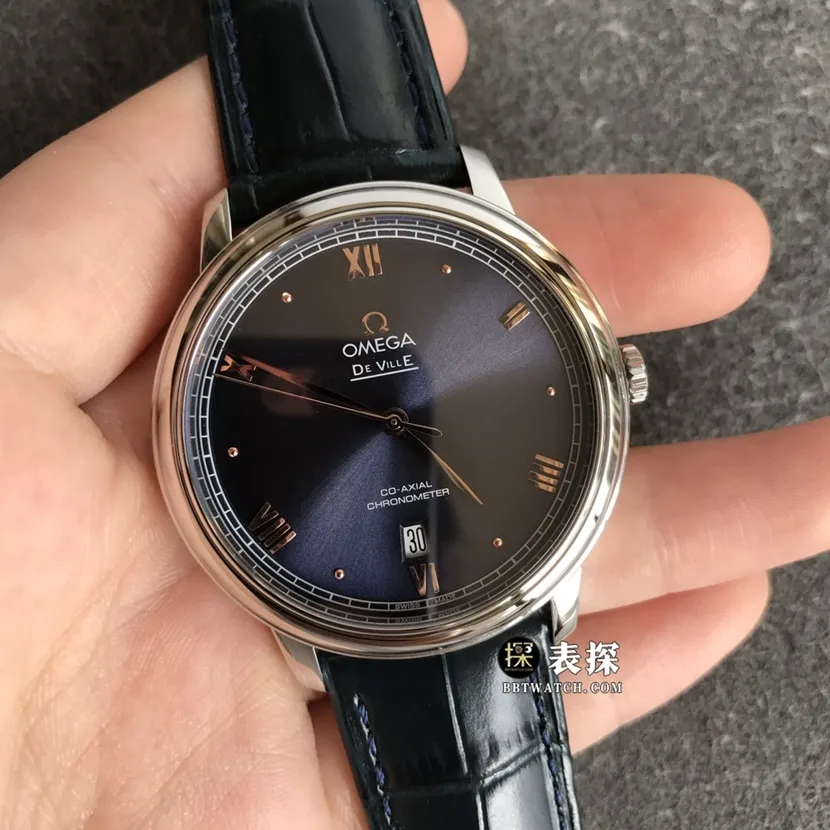 Omega Diefei top-tier watch men's dark blue dialleather strap model pictures and prices clasplive photos