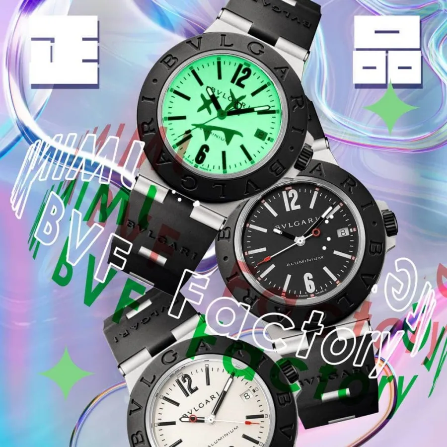 BVF factory Bvlgaritop-tier watch white dial103539 real and fake comparison evaluation appearance live photos