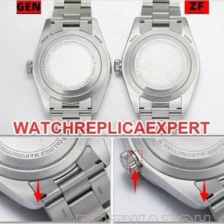 ZF FactoryTudor Biwan 7943 top-tier watch comparison Genuine difference appearance comparison chart