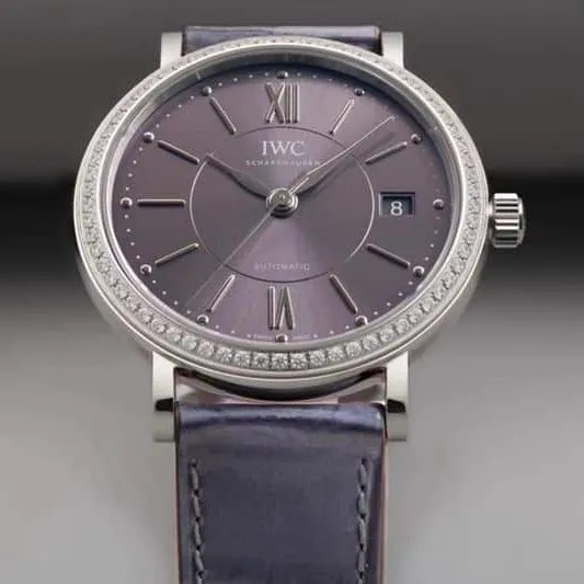 IWC women's Portofino watch top-tierladies' watch front view