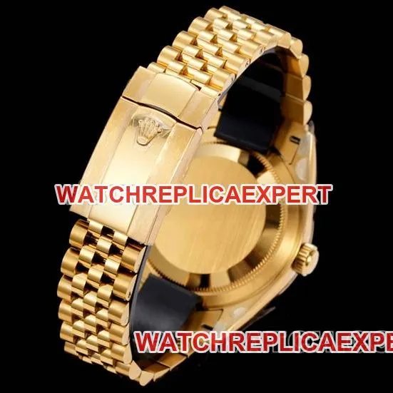 AR+ factory collectible watch Rolex pilot green dial mechanical yellow gold steel braceletcaseback live photo