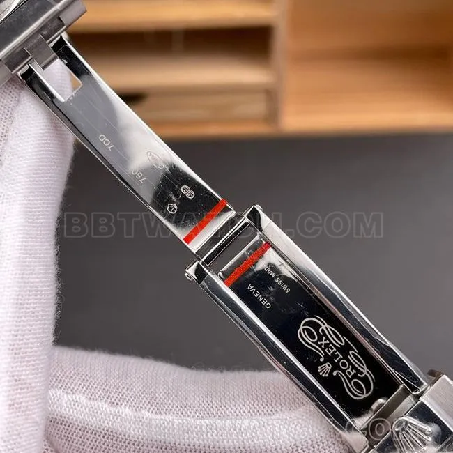 watch PPM factory DaytonaRolex blue mother-of-pearl dial 4130 mechanical front live photo