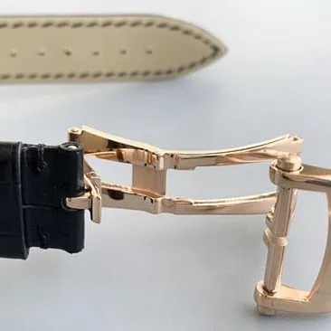Patek Philippetop-tier watch automatic complex function series tourbillon men's black belt manual mechanical leather strap watch leather strap picture