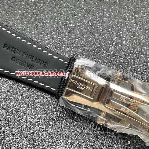 top-tier watch P1 factory Patek PhilippeCUBITUS brown plate rose gold5822P-001front live photo