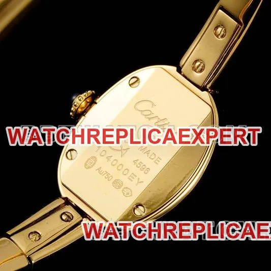 Cartier collectible watch BLS factory bathtub 16 size quartz bracelet watch front live photo