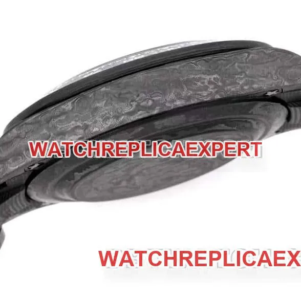 TW factory Rolex Daytonatop-tier 1:1high-quality carbon fiber hollow plate black steel bracelet front live photo
