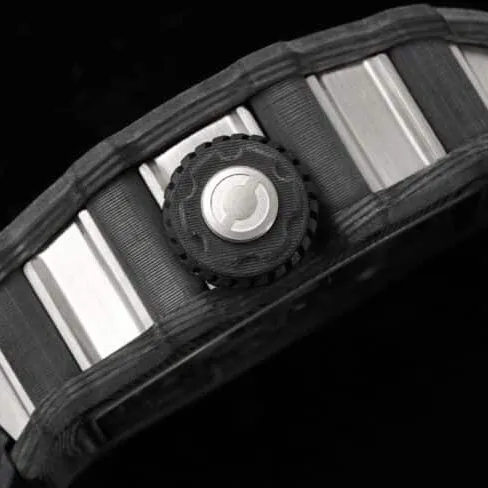 top-tier Richard Mille Skeleton RM 21-01 Aerodynamic Tourbillon Watch - the watch lives up to its name, front view