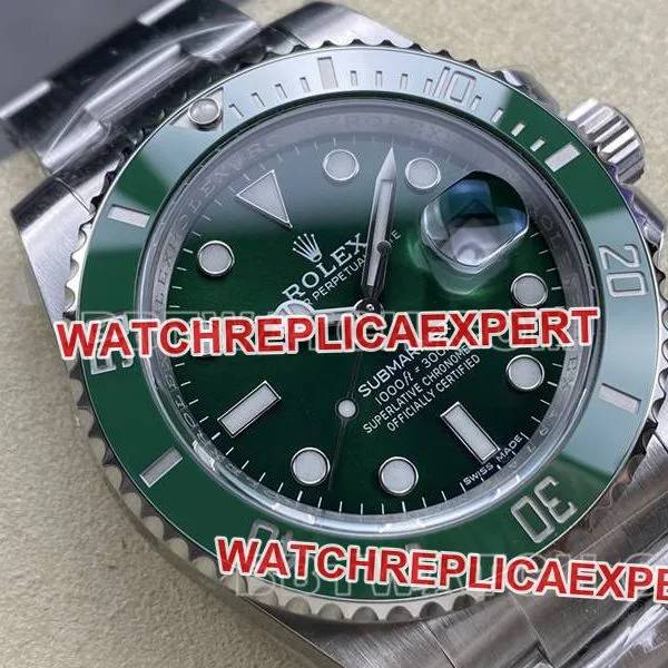 Rolextop-tier watchARF FactorySubmariner40mmStarbucks Submariner3135movement116610front live photo