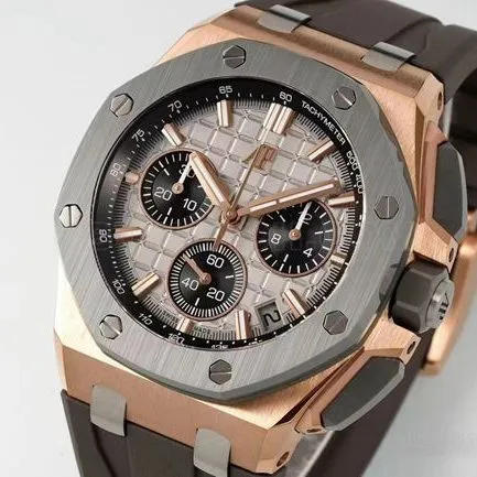 collectible watch DDF factory Audemars PiguetRoyal Oak offshore gray plate 26420front live photo