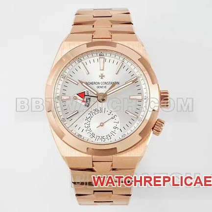 1:1replica watch Vacheron ConstantinV9 Factory across the world rose goldsilver dial mechanical 7920Vfront live photo