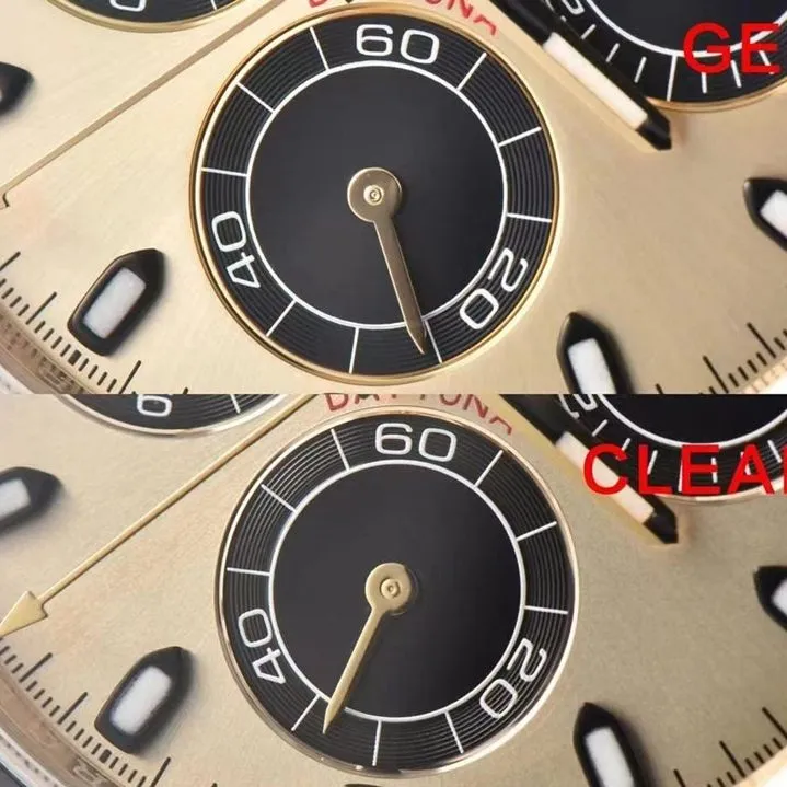 C Factory Rolex Daytona Top collectible watches 116518 Yu Wendy Real Comparison Review