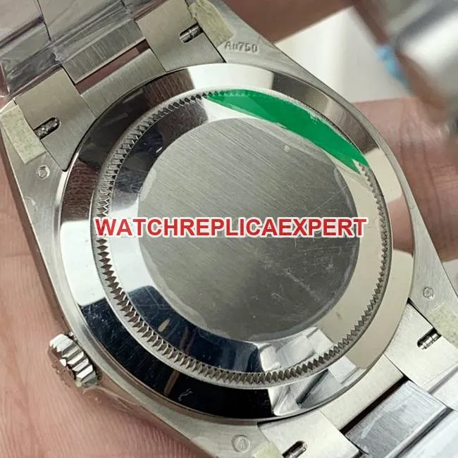 collectible watch PPM factory Rolex Day-Date mechanical black dialfront live photo