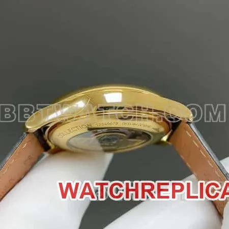 TW factory Longines watchmaking traditional top-tier 1:1super clonesilver dialyellow goldL2.844.6.71.2side live photo