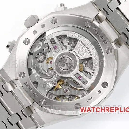 APS factory Audemars PiguetRoyal Oaktop-tier 1:1high-quality purple plate chronograph26240side live photo