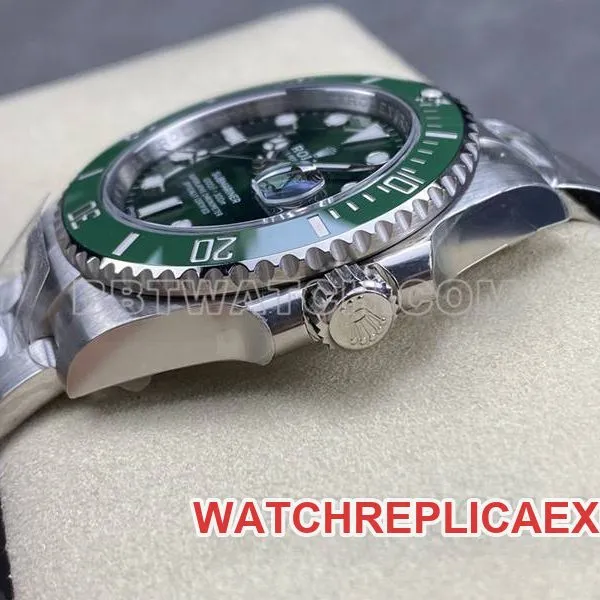 Rolextop-tier watchARF FactorySubmariner40mmStarbucks Submariner3135movement116610side live photo