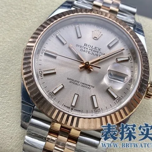 VSRolextop-tier gray plate log 41MM watch_price_picture_how is the quality front