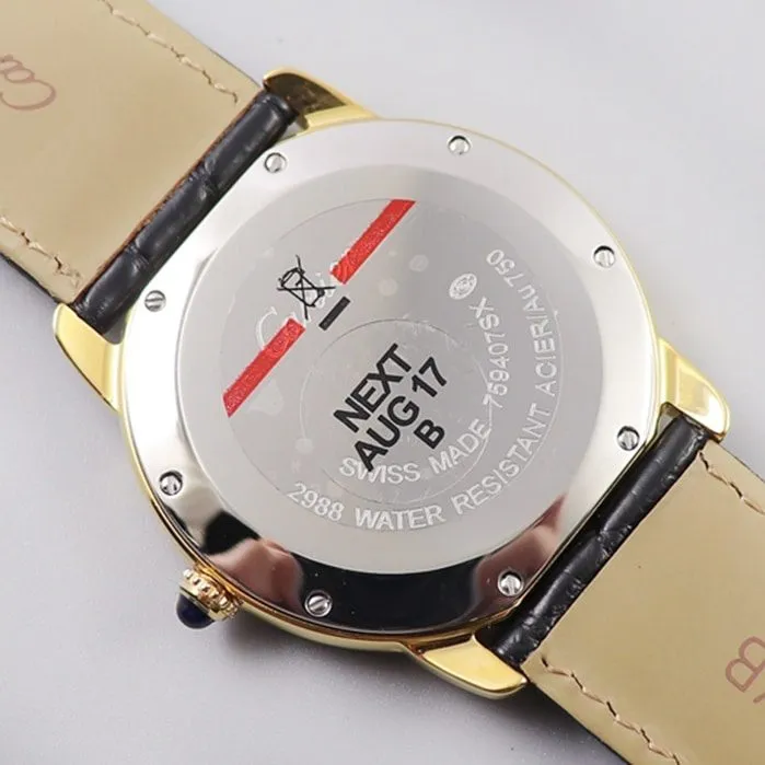 Cartier London series couple watch detail shots