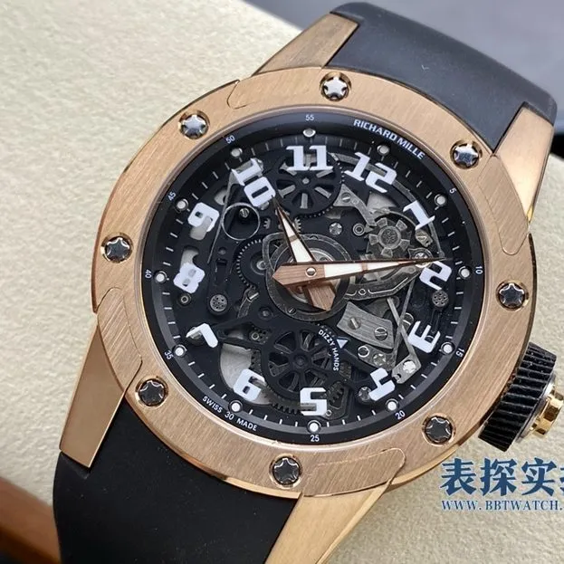 top-tier Richard Mille men's series RM63-01 DIZZY HANDS watch front