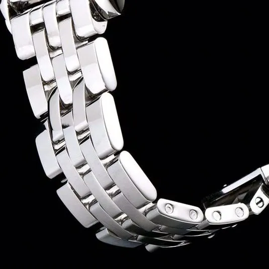 Breitlingtop-tiersuper watch aviation chronograph series AB011011 men's steel bracelet gray plate mechanical watch movement picture
