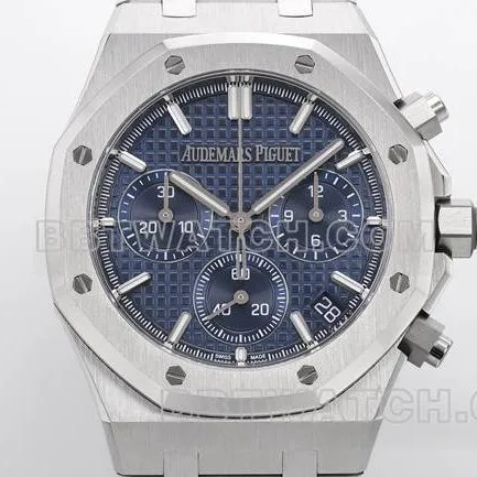 Watch ZF Factory Royal Oak AP Blue Dial Mechanical 26240 Real Back Shot