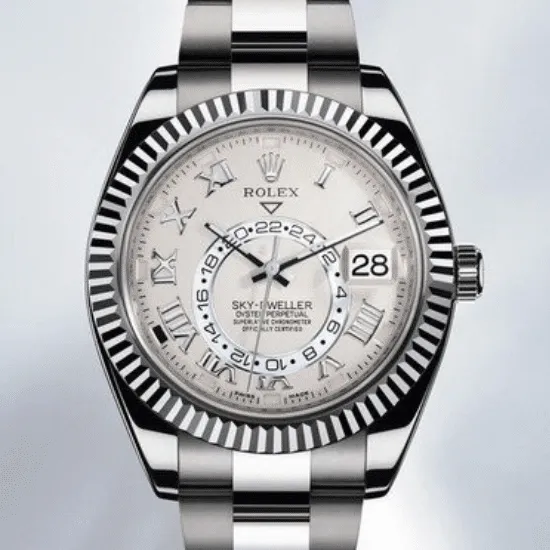 Three Understated Gray Dial Formal Watches