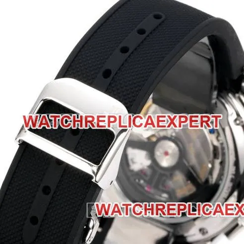 watch Beichen Jaeger-LeCoultreblack dial mechanical black rubber caseback live photo