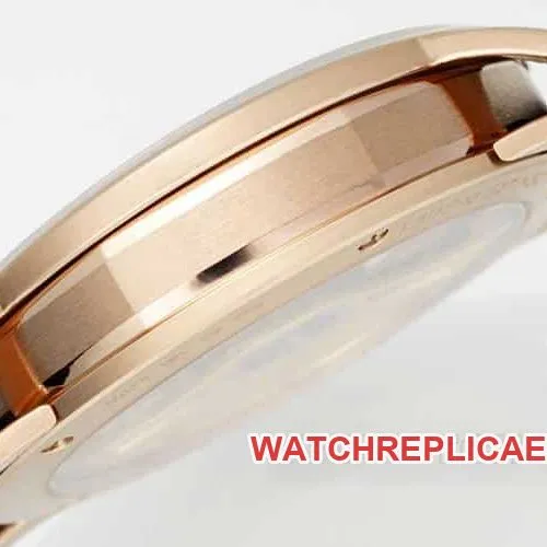 APSAudemars PiguetCODE1:1super cloneblack dialrose gold shell leather strap model 15210front live photo