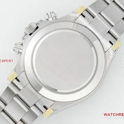 collectible watch daytonappm factory rolexblack dial moissanite diamond bezelfront live photo
