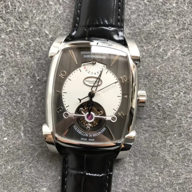 Parmigiani Fleurier top-tier watch tourbillon men's square watch clasp picture