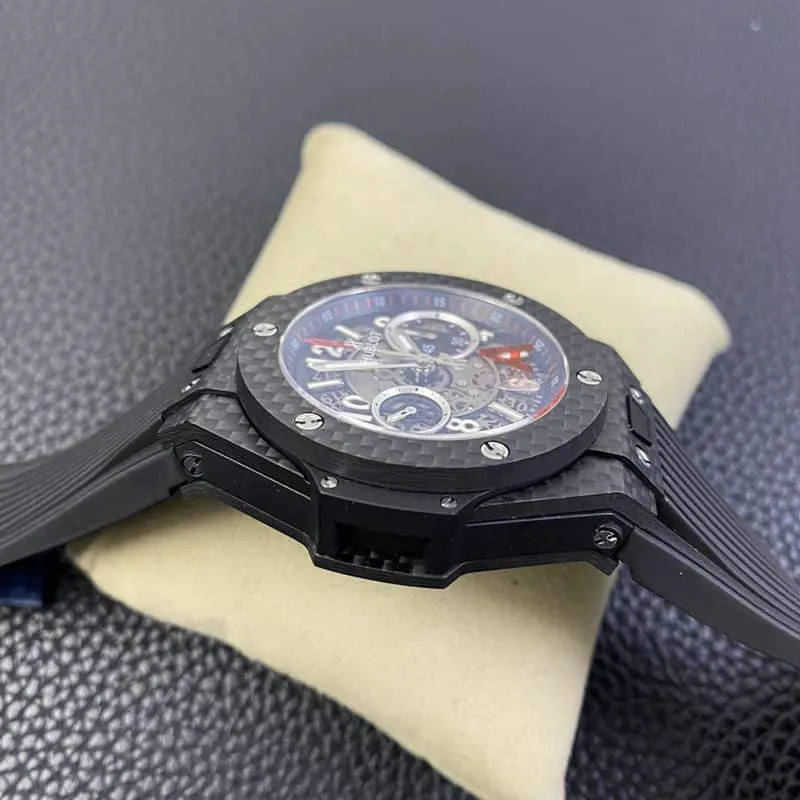 Hublot BIG BANG series carbon fiber case watch movement picture