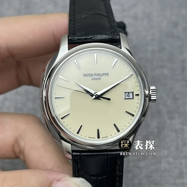 ZF FactoryPatek Philippe classical watch 5296top-tier watch men's breast white dialleather strap model pictures and prices caseback live photo