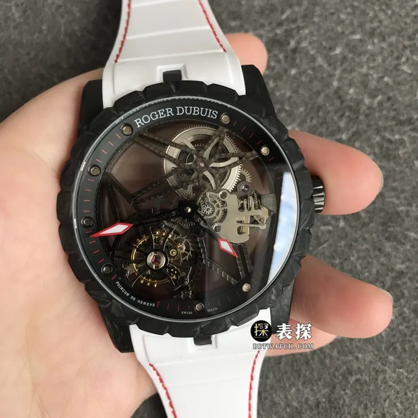 BBR King Roger Dubuis watch hollow disc rubber model DBEX0577clasp picture