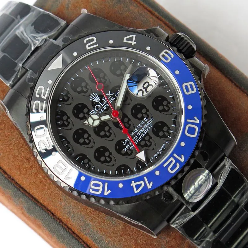 Rolexsuper watch GMT-Master type REVENGE Milgauss revenge series limited edition men's mechanical watch back cover picture