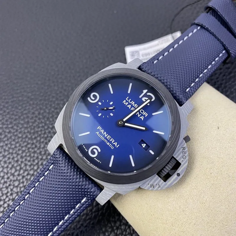 PaneraiPAM1663 latest carbon fiber material Fibratechreplica watch back cover picture