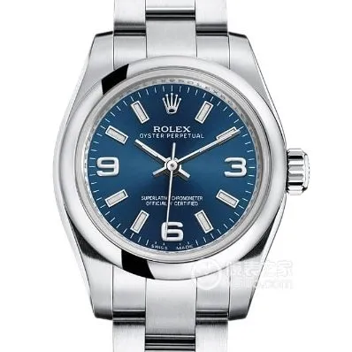 C Factory Oyster Perpetual movement Rolex collectible watches blue disk steel strap models m124300-0003