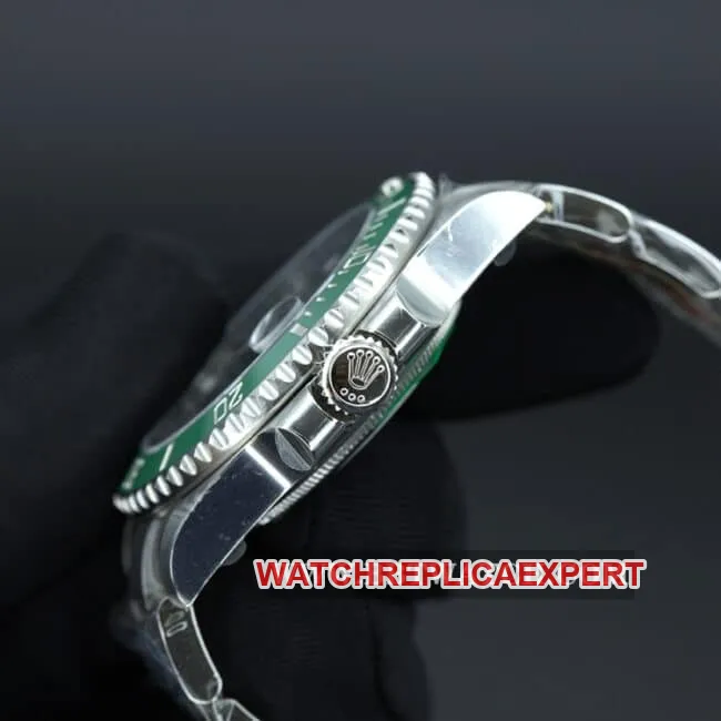Clean FactoryRolextop-tier watch men's green dialsteel braceletStarbucks Submariner40mmautomatic movementmovement chart