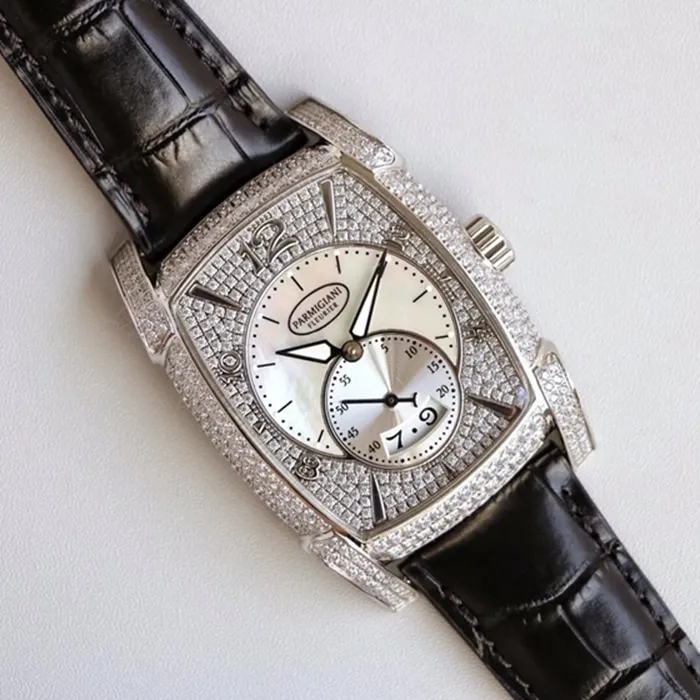 Top-tier watch Parmigiani Fleurier men's gold plate KALPA series fully automatic movement watch movement picture