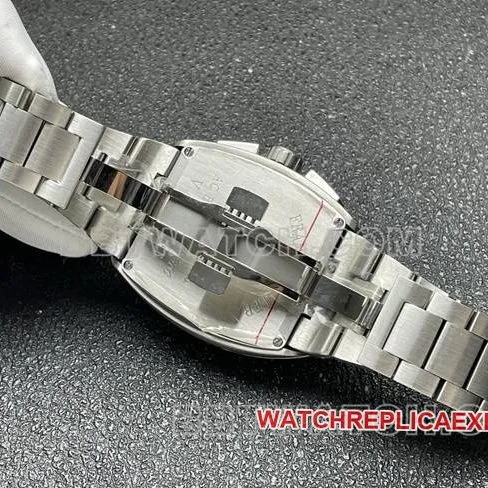 collectible watch ABF factory Frank Muller V45black dial steel braceletfront live photo